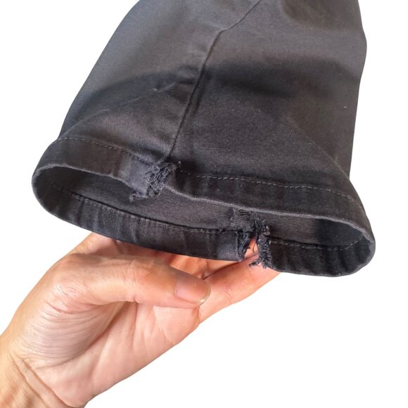 Dickies Black Straight Leg Pants Low Rise Punk Emo Grunge Goth Alternative Sz 5 - Picture 9 of 9